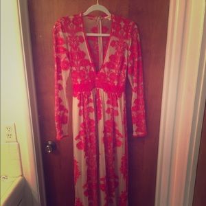 For Love & Lemons ‘Temecula Maxi Dress’